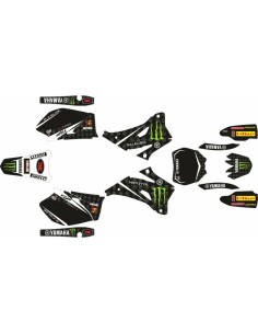 Kit Adhesivos Completo Yamaha YZ 250/450 F 08-09 Rinaldi Black
