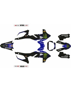 Kit Adhesivos Completo Yamaha YZ 250 F 24 YZ 450 F 23-24 Monter Factory Edition