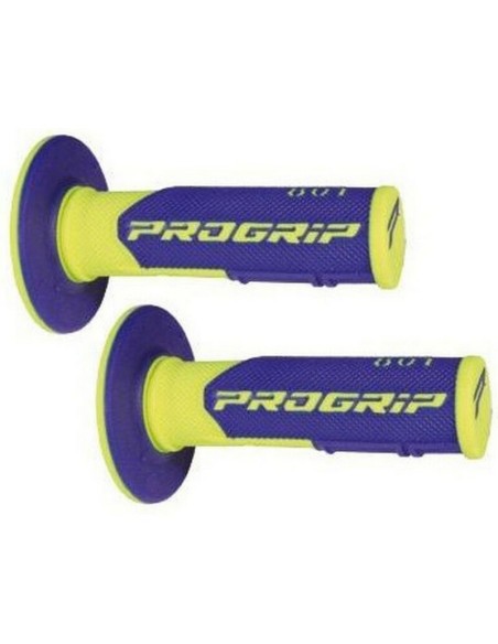 Puños Pro Grip 801 Azul/Amarillo Flúor
