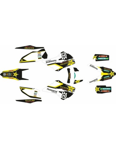 Kit Adhesivos Completo Rockstar Husqvarna FE/TE 2015