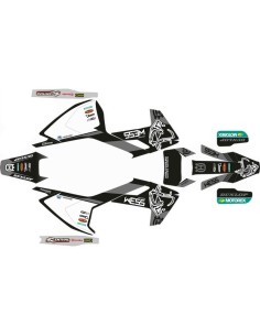 Kit Adhesivos Completo WESS Husqvarna FE/TE 17-19 Gris