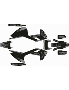 Kit Adhesivos Completo Sponsor Husqvarna FE/TE 17-19 Negro/Gris