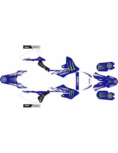 Kit Adhesivos Completo Yamaha YZ 65 18-.. Monster