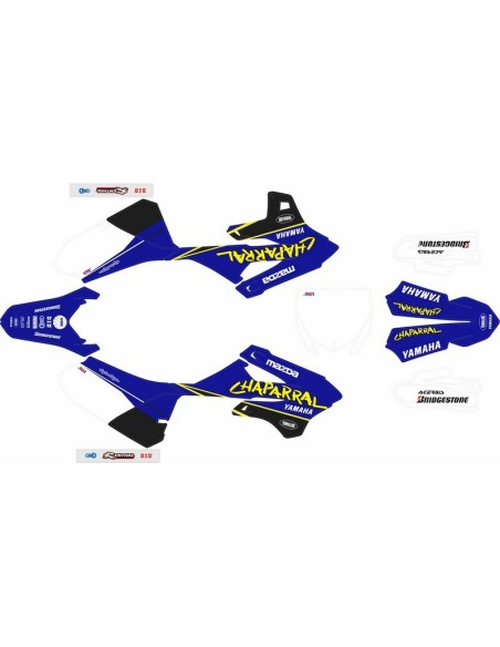 Kit Adhesivos Completo Yamaha YZ 85 22-.. Chaparral Edition