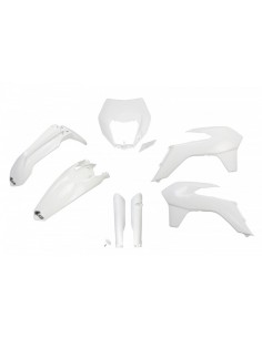 Full Kit de Plásticos UFO KTM EXC/EXC-F 14-16 Blanco