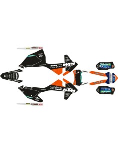 Kit Adhesivos Completo Go Pro KTM EXC 17-19