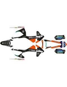 Kit Adhesivos Completo Go Pro KTM EXC 17-19