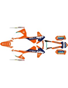 Kit Adhesivos Completo Go Pro KTM EXC 17-19