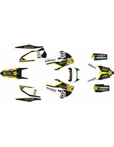 Kit Adhesivos Completo Rockstar Husqvarna FE/TE 2014