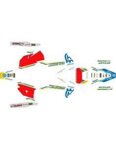 Kit Adhesivos Completo Pro Circuit Husqvarna TE/FE 20-23 Blanco/Rojo/Azul