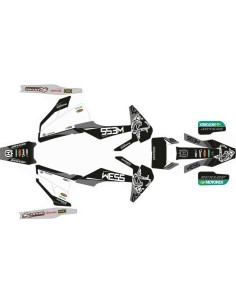 Kit Adhesivos Completo WESS Husqvarna TE/FE 20-23 Gris
