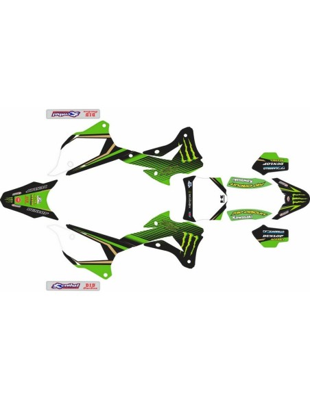 Kit Adhesivos Completo Kawasaki KX 85 22-23 Eli Tomac