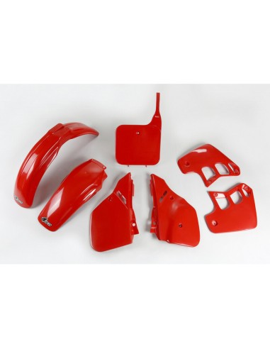 Kit Plásticos UFO Honda CR 125 R 89-90 Rojo