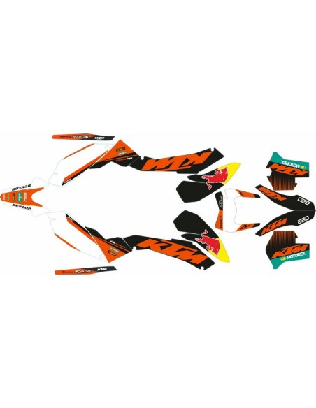 Kit Adhesivos Completo KTM 690 Enduro R 08-11 Red Edition