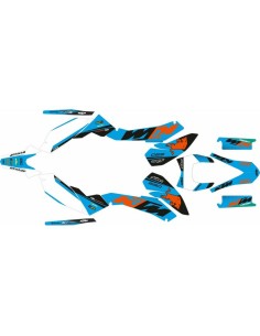 Kit Adhesivos Completo KTM 690 SM 08-11 Red Edition Cyan