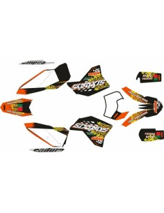 Kit Adhesivos Completo KTM EXC/EXC-F 08-11 Six Days Portugal 2010