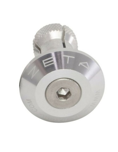 Topes de Manillar Zeta 29 mm Plata