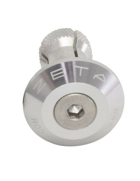 Topes de Manillar Zeta 29 mm Plata
