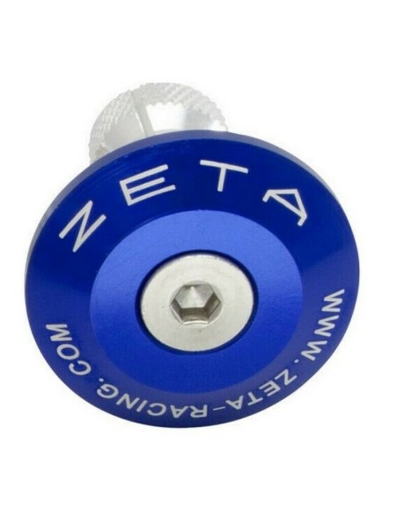 Topes de Manillar Zeta 29 mm Azul