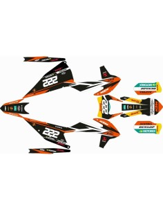 Kit Adhesivos Completo KTM EXC/EXC-F 20-23 Réplica Cairoli