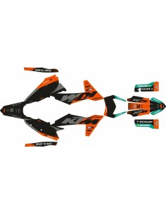 Kit Adhesivos Completo KTM EXC/EXC-F 24-25 Naranja