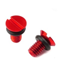 Kit Tornillos Purgadores de Aire Zeta WP Rojo