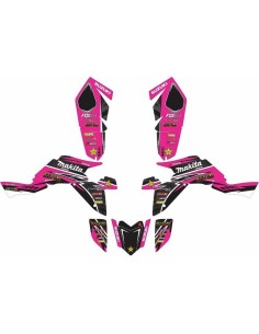 Kit Adhesivos Completo Suzuki LTR 450 06-11 Fucsia