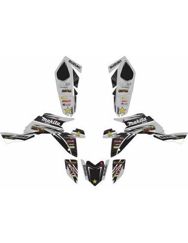 Kit Adhesivos Completo Suzuki LTR 450 06-11 Gris
