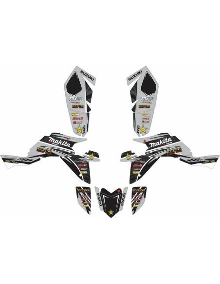 Kit Adhesivos Completo Suzuki LTR 450 06-11 Gris