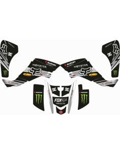 Kit Adhesivos Completo Fox Suzuki LTZ 400 03-08 Gris