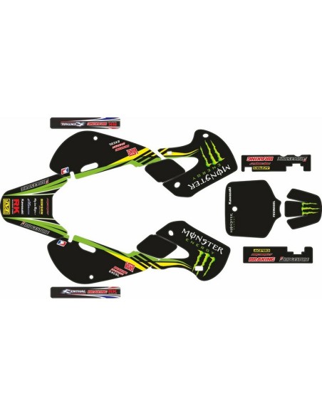 Kit Adhesivos Completo Kawasaki KX 65 00-.. Monster Edition