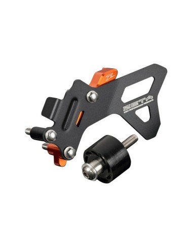 Protector Piñón/Cárter Zeta KTM EXC 250/350 F 17-19 SX 250/350 F 16-.. Naranja