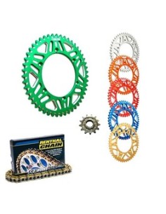 Kit Transmisión Renthal Gnerik Aluminio Yamaha YZ 250 98-.. WR/YZ 400/426/450 F 98-..Fantic 250/450F