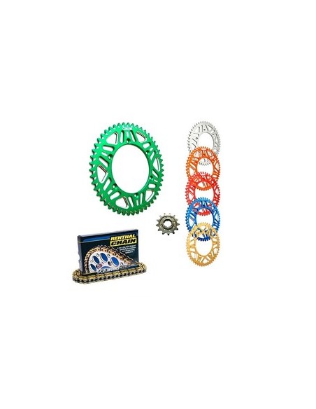 Kit Transmisión Renthal Gnerik Aluminio Yamaha YZ 125 99-04