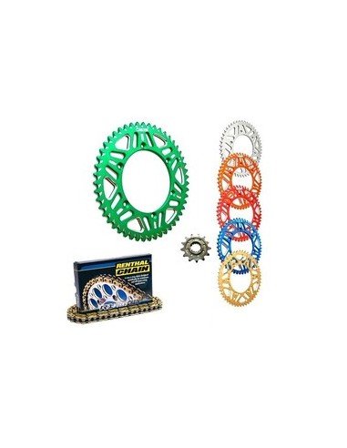 Kit Transmisión Renthal Gnerik Acero Yamaha WR/YZ 250 F 01-.. YZ 125 05-.. Fantic 125/250F