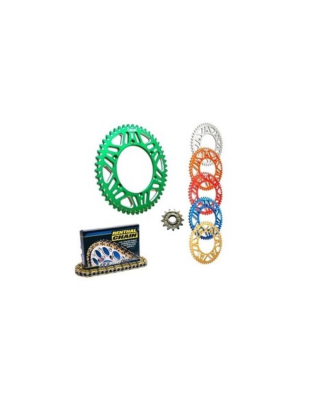 Kit Transmisión Renthal Gnerik Acero Yamaha WR/YZ 250 F 01-.. YZ 125 05-.. Fantic 125/250F