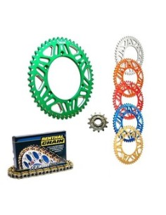 Kit Transmisión Renthal Gnerik Acero Yamaha YZ 250 98-.. WR/YZ 400/426/450 F 98-..Fantic 250/450F