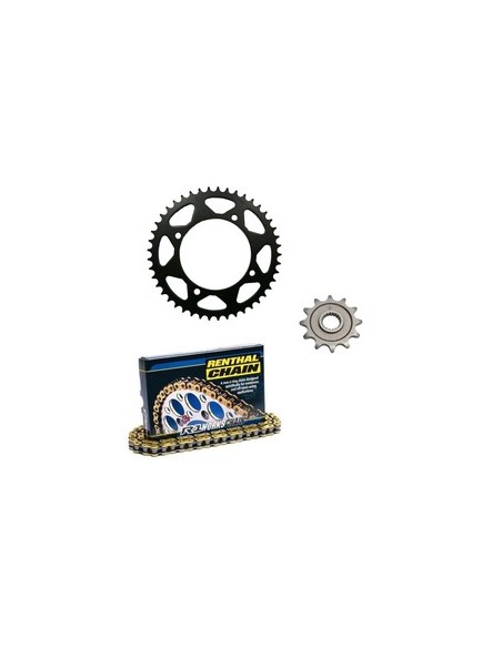Kit Transmisión Renthal JT Acero Kawasaki KX 250 F 04-05 Suzuki RMZ 250 04-06