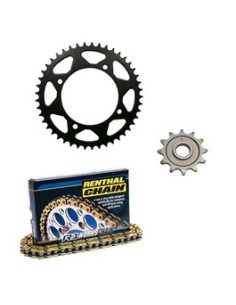 Kit Transmisión Renthal JT Acero Yamaha YZ 250 98-.. WR/YZ 400/426/450 F 98-..Fantic 250/450F