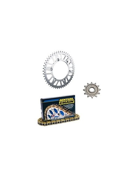 Kit Transmisión Renthal JT Aluminio Gas Gas EC 250/300 96-19 Rieju MR 250/300 19-..