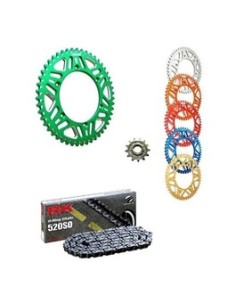 Kit Transmisión RK Retenes Aluminio KTM EXC/SX 83-.. HVA FC/FE 14-.. GG 21-..