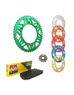 Kit Transmisión RK Gnerik Aluminio Yamaha YZ 125 99-04
