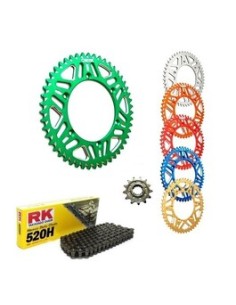 Kit Transmisión RK Gnerik Acero Yamaha WR/YZ 250 F 01-.. YZ 125 05-.. Fantic 125/250F
