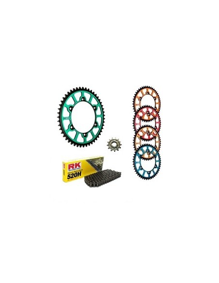 Kit Transmisión RK Gnerik Mixta Kawasaki KX 250 87-98