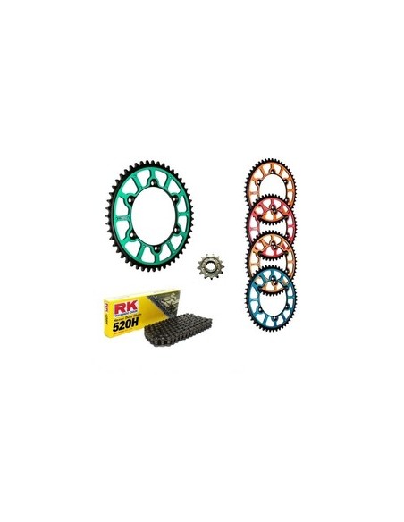 Kit Transmisión RK Gnerik Mixta Yamaha YZ 125 87-04