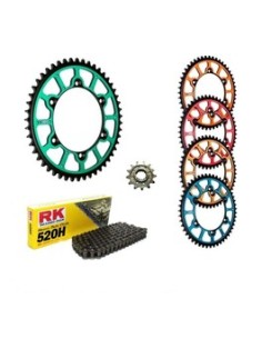 Kit Transmisión RK Gnerik Mixta Suzuki RM 125 80-08 RMZ 250 07-12