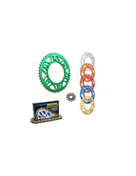 Kit Transmisión Renthal Gnerik Aluminio KTM SX 85 04-..