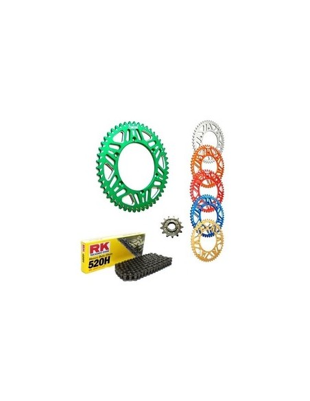 Kit Transmisión RK Gnerik Aluminio Honda XR 600 R 85-90
