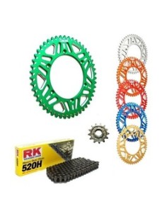 Kit Transmisión RK Gnerik Aluminio Suzuki RMZ 250 13-..