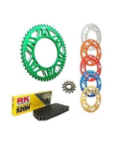 Kit Transmisión RK Gnerik Aluminio Honda CRF 250 R 18-21